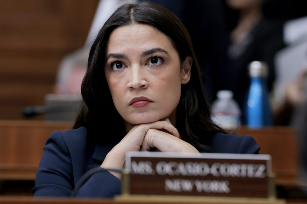 New York Democratic Rep. Alexandria Ocasio-Cortez in May 2025.